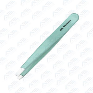 Professional Beauty Tool Stainless Steel Slanted Eyebrow & Eyelash Tweezers Hair <b>Removal</b> Grooming and Shaping - Product Image 6