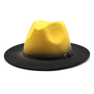 Sombrero Fedora Hawkins de Fieltro de Ala Ancha para Dama, Sombrero Sencillo para Mujer y Hombre, Estilo Jazz, Iglesia, Padrino - Product Image 1