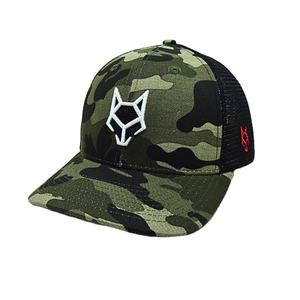 OEM/ODM Chapeau de camionneur à 6 panneaux Casquette de chasse camouflage de haute qualité Casquette snapback pour hommes femmes Logo de broderie personnalisé fabriqué au Vietnam - Product Image 1