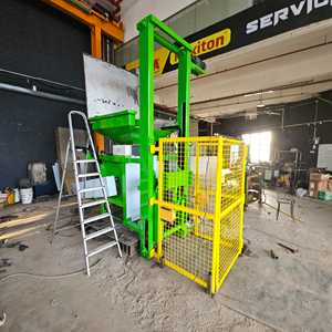 Servomotor con 1 año de garantía, maquinaria industrial de acero dulce para manejo de residuos, elevador de contenedores, Singapur - Product Image 1