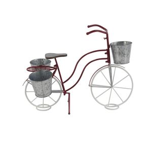 Hot Selling Trendy Mini Iron Powder Coated <b>Cycle</b> Planters Stylish Hanging Flower Pots for Home Elevate Garden Balcony - Product Image 2