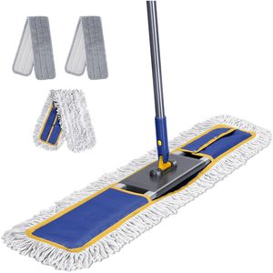 For Masthome 36\" Commercial Heavy Duty Industrial <b>Mop</b> with 3 Pads Professional 60\" Microfiber <b>Mops</b> for <b>Floor</b> Cleaning - Product Image 1