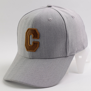 Casquette de baseball 6 panneaux en coton/polyester éponge brodée en 3D, bicolore, ajustable, style sportif, vente en gros - Product Image 4