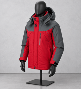 High Quality Custom Printed Logo Men's Waterproof Windproof Eco-Friendly Thick Stand Zipper <b>Winter</b> Sport Hiking Outdoor <b>Fleece</b> - Product Image 6