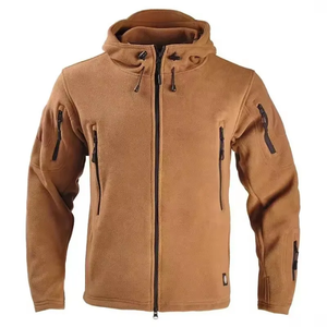 Men's Regular Sleeve Jackets men's jackets for men thermal fleece lined waterproof canvas camouflage tactical jacket - Product Image 4