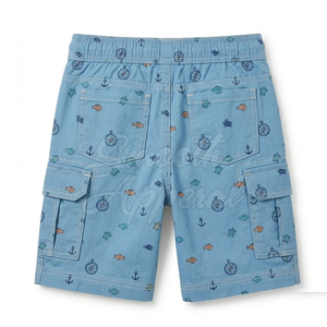Shorts Quotidiens pour Garçons 100% Coton Respirant Confortable avec Cordon de Serrage Idéal pour les Jeux Actifs, les Activités Scolaires et la Famille - Product Image 5