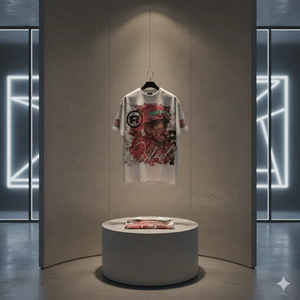 T-shirt Homme 2026 OEM Personnalisé avec Logo, Coton Vieilli, Coupe Oversize, Style Urbain, Col Rond, Manches Courtes - Product Image 5