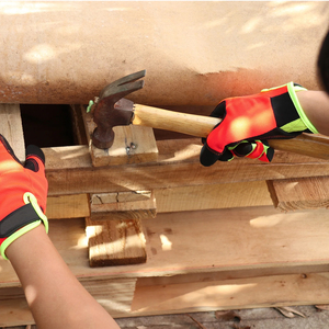 Gants de travail de sécurité anti-choc et anti-impact en cuir pour mineurs, anti-perforation, pour sauvetage incendie - Offre Spéciale - Product Image 5
