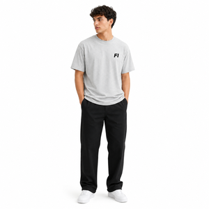 Camisetas Personalizadas de Algodón Oversize con Cuello Redondo para Hombre, Ajuste Relajado, Manga Corta, Unisex, Moda Urbana, Pedido al por Mayor, Estilo EE. UU. - Product Image 5