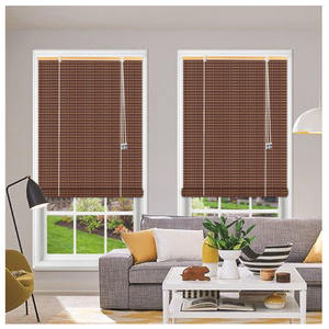 ม่านม้วนไฟฟ้าไม้ไผ่แบบกำหนดเองขายดี พร้อมม่านม้วนแนวนอนแบบเรียบ คุณภาพสูง เป็นมิตรกับสิ่งแวดล้อม ปิดแสงได้ 100% สไตล์ฝรั่งเศส - Product Image 2