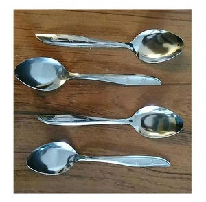 Custom Steel Flatware <b>Mirrored</b> Wedding Serving Spoons Tableware Cutlery Spoons for Sale From Indian Exporter - Product Image 6