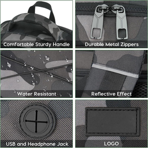 Camouflaged Print Student Backpack Custom Cheap Backpack 600D Waterproof <b>School</b> Bag Girls Casual <b>Book</b> Bag for Kids Backpack - Product Image 5