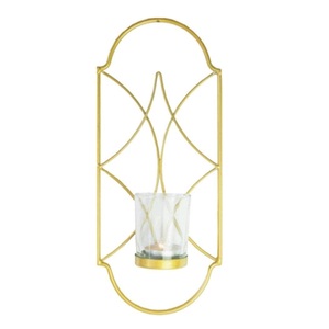 Candelabro de Pared Minimalista de Metal Hecho a Mano para Decoración Navideña del Hogar - Product Image 2