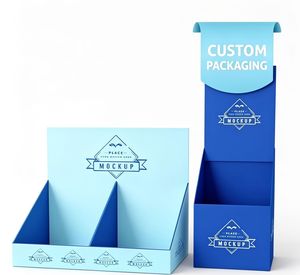Eco-Friendly Multi-Purpose Coated Paper Storage <b>Display</b> Tray Handle Paperboard Liner for Retail Shops OEM/ODM High Quality - Product Image 1