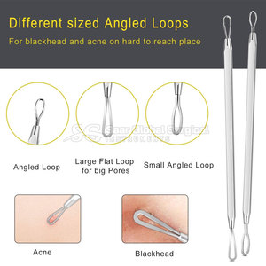 Kit de suppression des points noirs multi-outils avec embouts de précision pour les soins personnels et les soins de la peau à domicile - Product Image 2