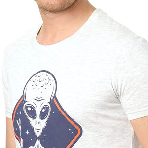 Camiseta personalizada para hombre con serigrafía de alta calidad a bajo precio, camiseta con serigrafía totalmente personalizable para hombre - Product Image 3