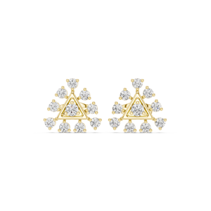 Mountain Majesty 14K Gold Trendy Rainbow Gemstone Pendientes Multicolor CZ Drop Dangle Style para niñas y mujeres - Product Image 4