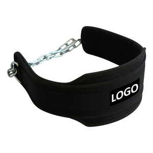 Heavy Duty Sportwear Dip <b>Belt</b> Customized Sized Logo Waist Training Weightlifting Gym Equipment Fitness Safety Weightlifting <b>Belt</b> - Product Image 4