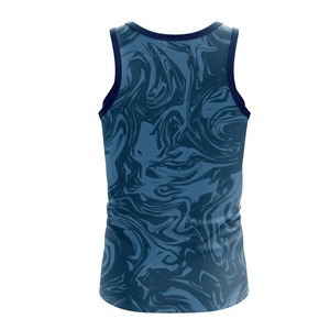Camiseta sin mangas de sublimación de alta calidad, tela ligera y transpirable, ajuste cómodo, diseño de estampado vibrante, camiseta sin mangas de sublimación - Product Image 4