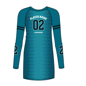 Oversized Women's Football Jersey Soccer Shirt <b>Top</b> Streetwear <b>Y2K</b> 90s Retro Vintage Baggy Boxy Cropped <b>Long</b> <b>Sleeve</b> OEM 100% - Product Image 2