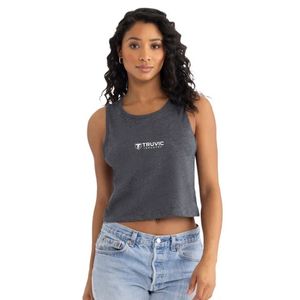 Custom Ladies Festival <b>Crop</b> Tank <b>Top</b> Lightweight Sleeveless Shirt Fashion Fit for Concert Beach Vacation and Casual Wear - Product Image 1