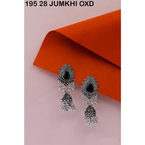 Pendientes colgantes Vintage de piedra turquesa, Pendientes colgantes de borla de aleación chapados en plata antigua para mujer, regalos de bodas, aniversario - Product Image 6