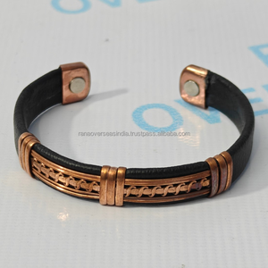 Pulsera Magnética de Cobre Ecológica Moderna para Meditación, Conexión Espiritual y Práctica de Yoga, Imán Único, Equilibrio Energético - Product Image 6