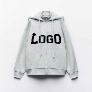 Sudadera con Capucha Corta para Mujer, Estilo Informal, Transpirable, Color Sólido Personalizado, Nueva Colección 2026, Sin Cordones, Manga Larga - Product Image 1