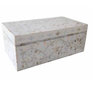 High Quality Floral Pattern Handmade Mother of Pearl Jewelry <b>Box</b> Mop Inlay <b>Trinket</b> <b>Box</b> Jewelry Decorative Storage <b>Box</b> - Product Image 6