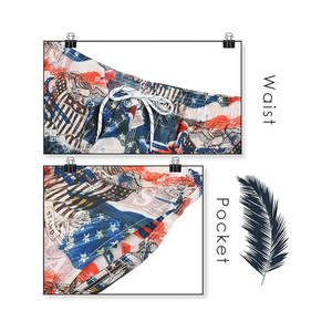 Shorts de Playa Personalizados de Poliéster para Hombre, Traje de Baño Corto con Bolsillo Trasero, Shorts de Natación - Product Image 4