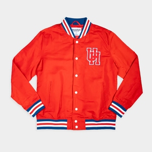 Chaqueta Bomber Varsity Bordada de Satén con Letras Frontales Personalizadas, Estilo Vintage Otoñal, Venta al Por Mayor, ODM - Product Image 3