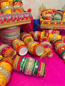 Faveurs de mariage Dholkis pour la nuit du henné indienne et pakistanaise, cérémonie Mehendi Haldi Nikkah, cadeaux de fête, couleurs personnalisables - Product Image 5