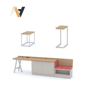 Ensemble de meubles de chambre d'hôtel en bois massif pour les projets de chambre d'hôtel Hilton Garden Inn, usine OEM au Vietnam - Product Image 5