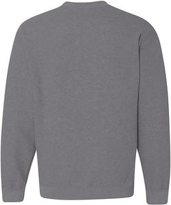 Sweat-shirt à col rond pour homme avec logo personnalisé, coton épais, unisexe, 100% coton, sweat-shirt à capuche vierge, broderie de haute qualité, respirant - Product Image 2