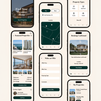 Développement complet d'applications immobilières