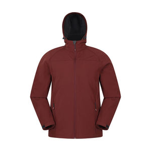 Chaqueta Softshell Personalizada, Cortavientos, Transpirable, con Cierre Frontal, Logotipo, Sudadera con Parches a la Moda para Hombre, Ligera y Suave para Exteriores - Product Image 1