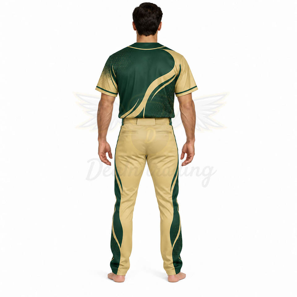Modern Baseball Clothing Baseball Uniform Classic Button Front Design ...