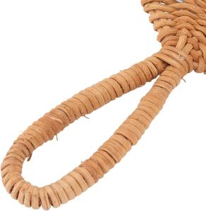 Abanico de Ratán Natural Tejido a Mano, Abanico de Bambú Tradicional, Decoración Rústica Boho para Pared y Accesorio Sostenible para el Verano - Product Image 3