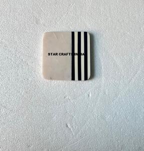 Posavasos de Resina de Mármol Ecológico de Alta Calidad, Diseño Moderno con Logotipo Personalizado para Hogar, Hotel, Restaurante, Alfombrillas, Posavasos para Café - Product Image 5