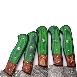 High Quality Damascus Steel Kitchen Knife Set Professional Chef <b>Tools</b> For Food Preparation And Daily Kitchen Tasks - Product Image 3