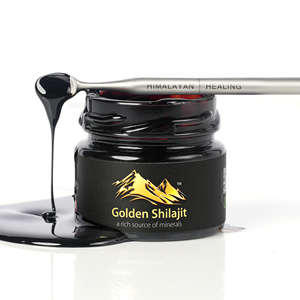 Resina de Shilajit Dorada del Himalaya de Alta Altitud, Grado Oro, 40 Gramos, Protección Antioxidante, Claridad Mental, Para Quienes Buscan la Salud y Combaten el Envejecimiento - Product Image 1