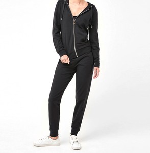 Conjuntos Deportivos Unisex de 2 Piezas con Logotipo Personalizado al por Mayor, Sudadera con Capucha y Pantalones Largos Antiestáticos de Forro Polar - Product Image 2