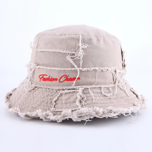 Sombreros de Pescador Casuales Resistentes Hechos a Medida, Suministro Directo de Fábrica, 100% Algodón, Ajustables, Unisex, MOQ Bajo - Product Image 3