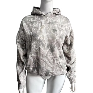 Hot Sale Women's Camo Hoodie Oversized Sweatshirt <b>Leaf</b> Print Long Sleeve Hoodies With Pocket Casual Fall Pullover - Product Image 1