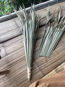 Feuilles de palmier séchées naturelles, feuilles de palmier séchées au soleil, feuilles de palmier séchées en gros, feuilles de palmier séchées de haute qualité - Product Image 2