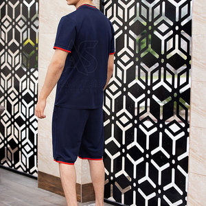 Nouvelle Arrivée 2026 – Ensemble T-shirt et Short Décontracté pour Homme, Vente en Gros, Design Personnalisé, Respirant, Écologique, Séchage Rapide - Product Image 3