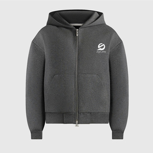 Fabricant professionnel de survêtements pour hommes de haute qualité, style zippé surdimensionné, taille et couleur personnalisées - Product Image 3