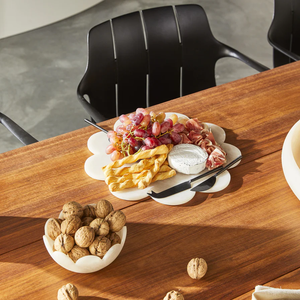 Planches à découper rondes en résine, antidérapantes, lavables au lave-vaisselle, ensemble de planches à découper avec poignée, durables, épaisseur 1,5 cm, pour une utilisation en cuisine - Product Image 5