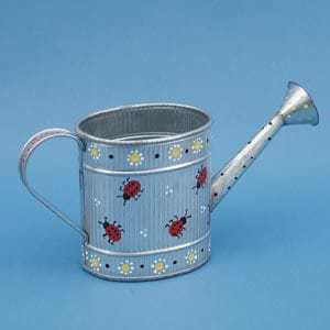 Brass Watering Can With Long Spout And Durable <b>Painting</b> Finish For Gardening Use - Product Image 2