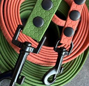 สายจูงสุนัขแบบกันน้ำ HEXA ทำมือ: สายจูงฝึกสุนัขน้ำหนักเบา ปรับขนาดได้สำหรับสุนัขขนาดเล็ก กลาง และใหญ่ - Product Image 3